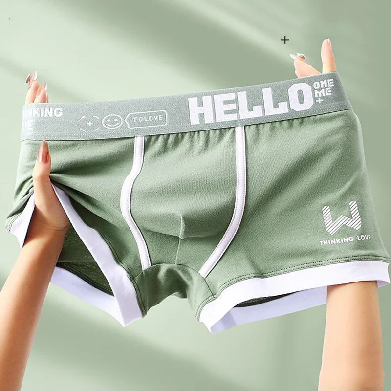 Boxer Brief Pack Cotton - Men Panties Cotton BoxerShorts Man Underwear