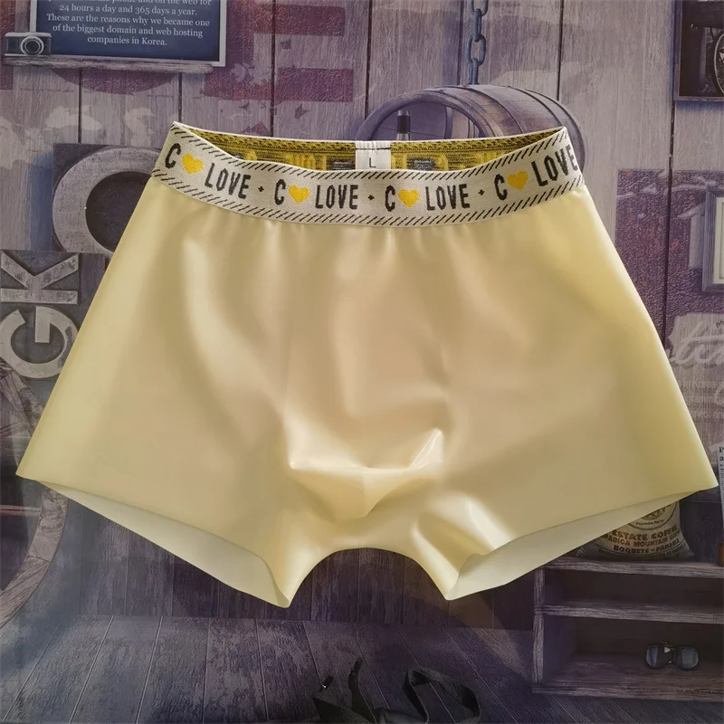 Pouch Boxer Pouch - Rubber Boxers Shiny Men's Sexy Underwear