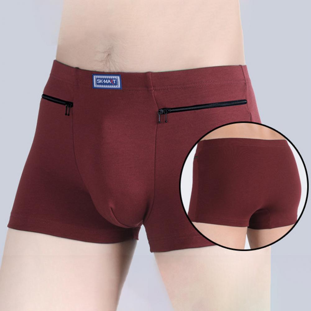 Men's Pockets Underwear Anti-t - Boxer Brief Pack Cotton recension och pris