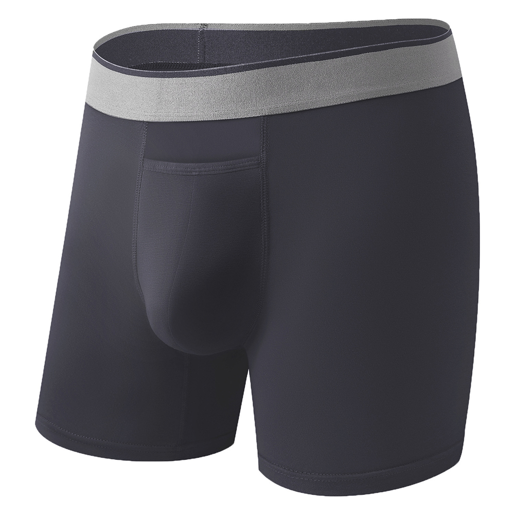 1pc Men Long Leg Shorts Soft U - Long Leg Trunk Men recension och pris