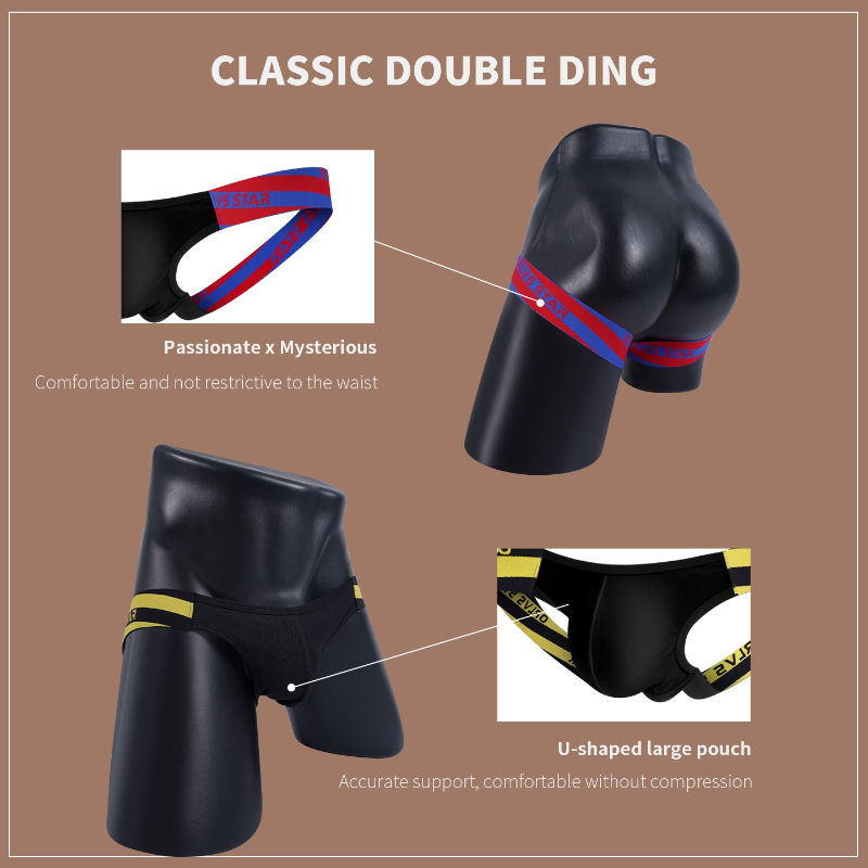 Men Jockstrap Underwear High E - Jockstrap Athletic recension och pris