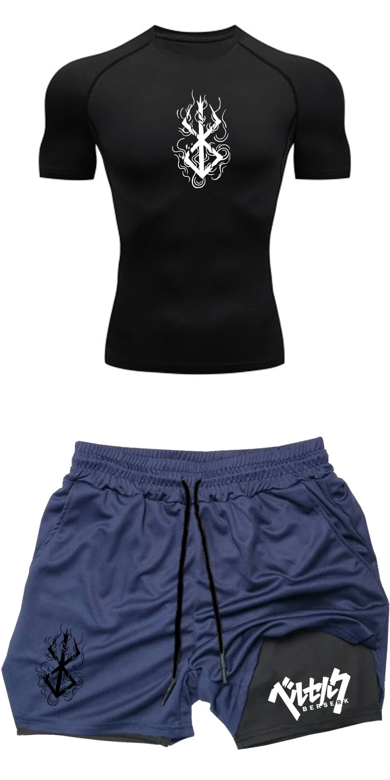 Men's Summer Gym Fitness Train - Compression Shorts Athletes recension och pris