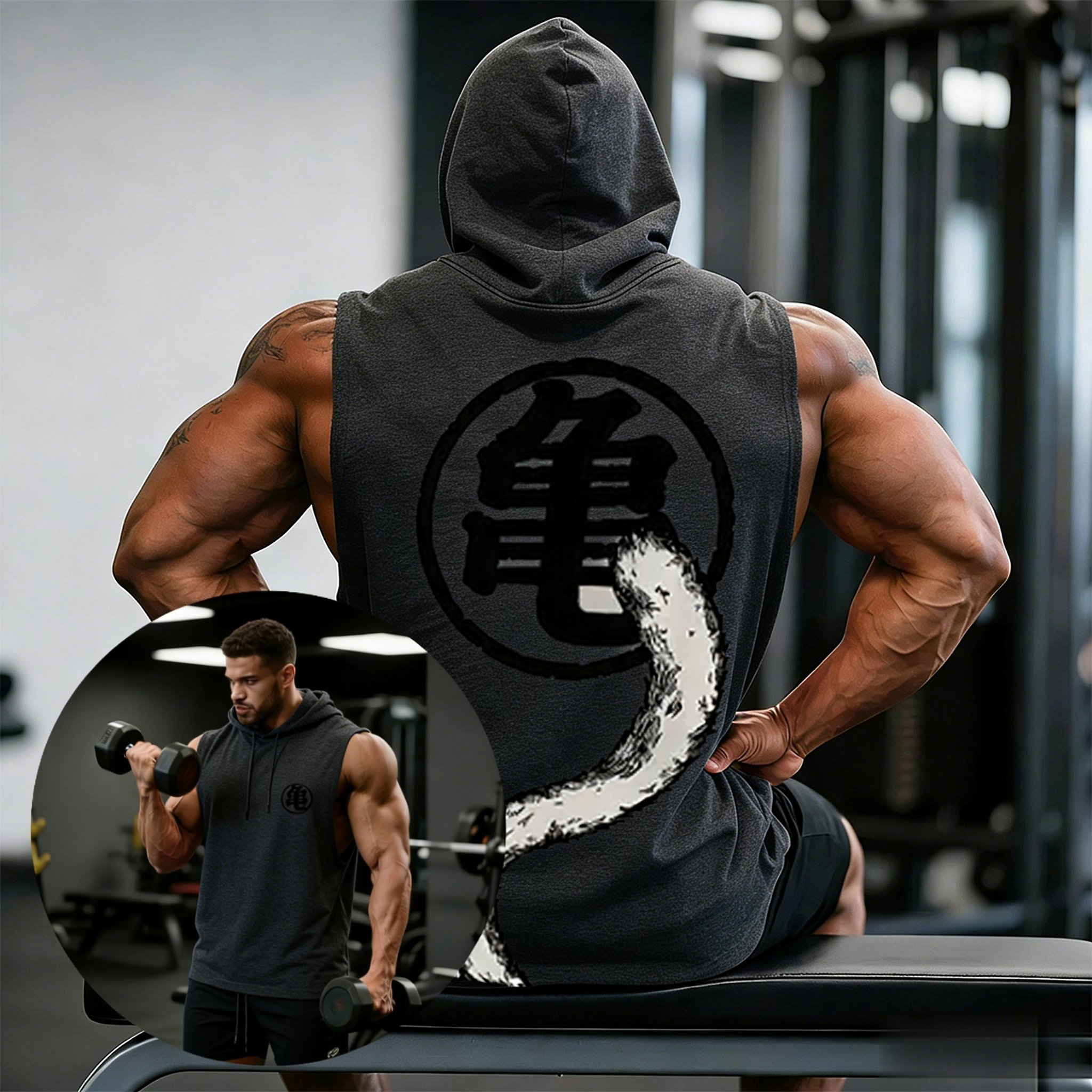2026 Dragon Ball Anime Gym Ves - Sleeveless Undershirt recension och pris