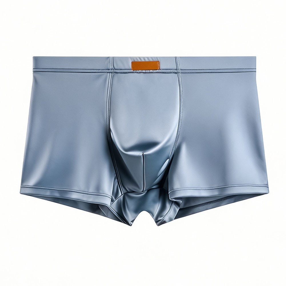 Men Ice Silk Satin-like Boxer  - Pouch Boxer Pouch recension och pris