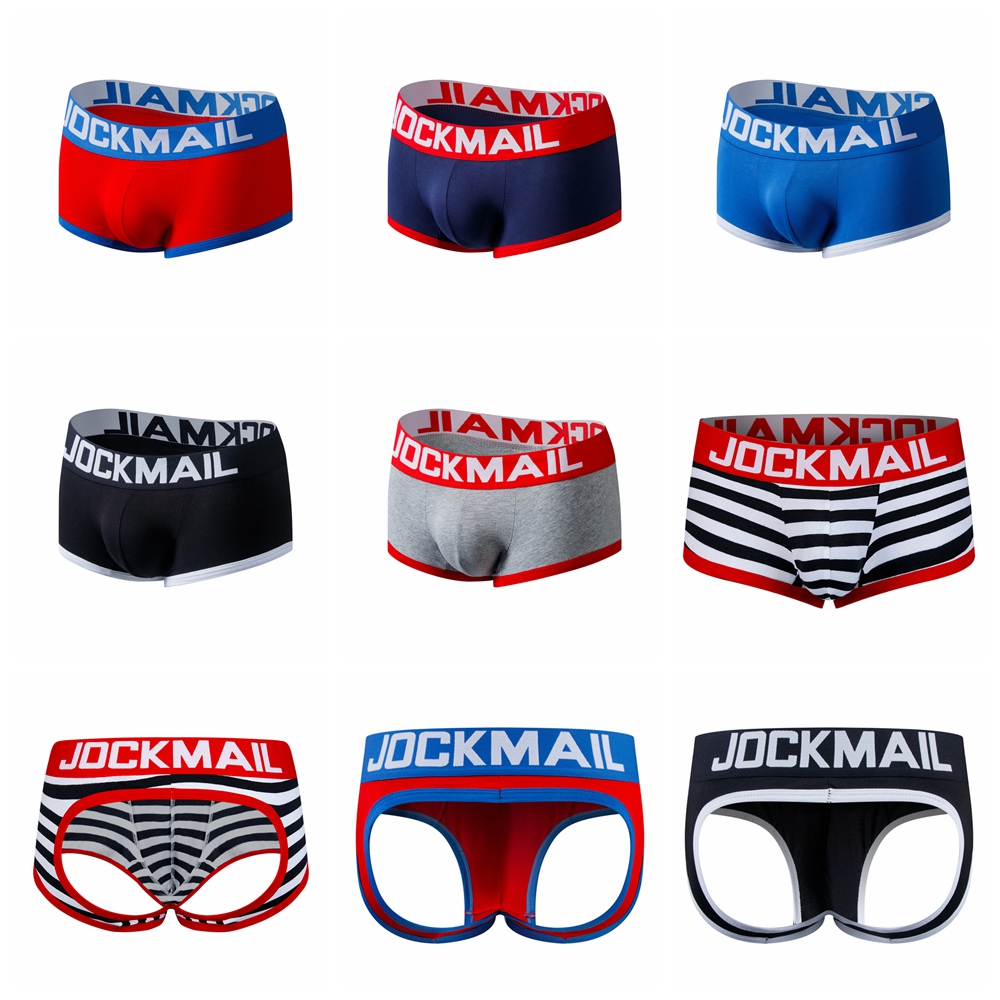 JOCKMAIL Brand Men Underwear B - Boxer Brief Pack Cotton recension och pris