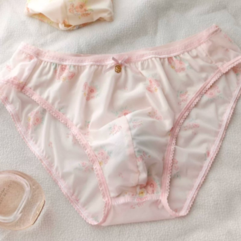 Japanese New Sweet Floral Bow  - Boxer Brief Pack Cotton recension och pris