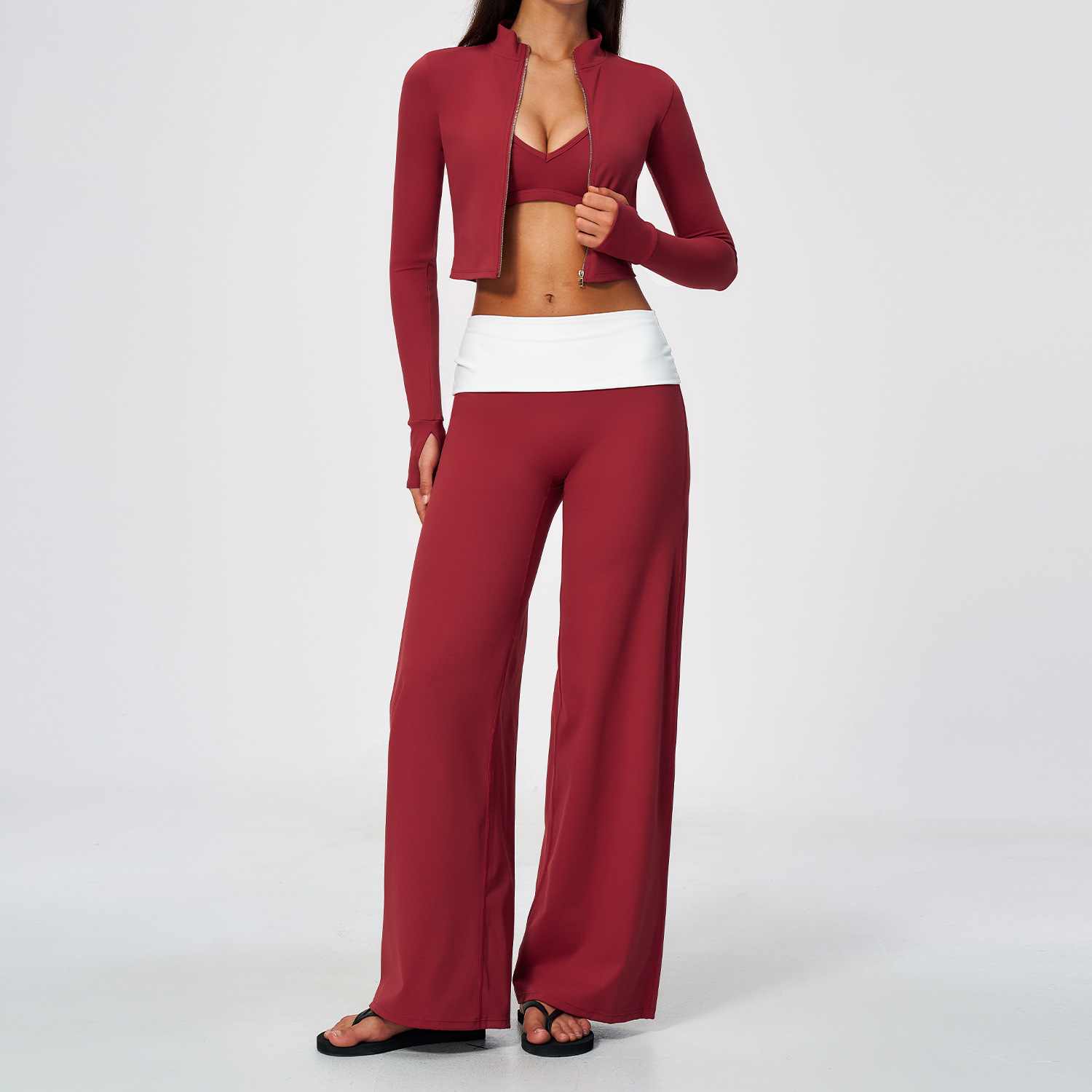 Women's 3 Piece Yoga Set Long  - Compression Long Pant recension och pris