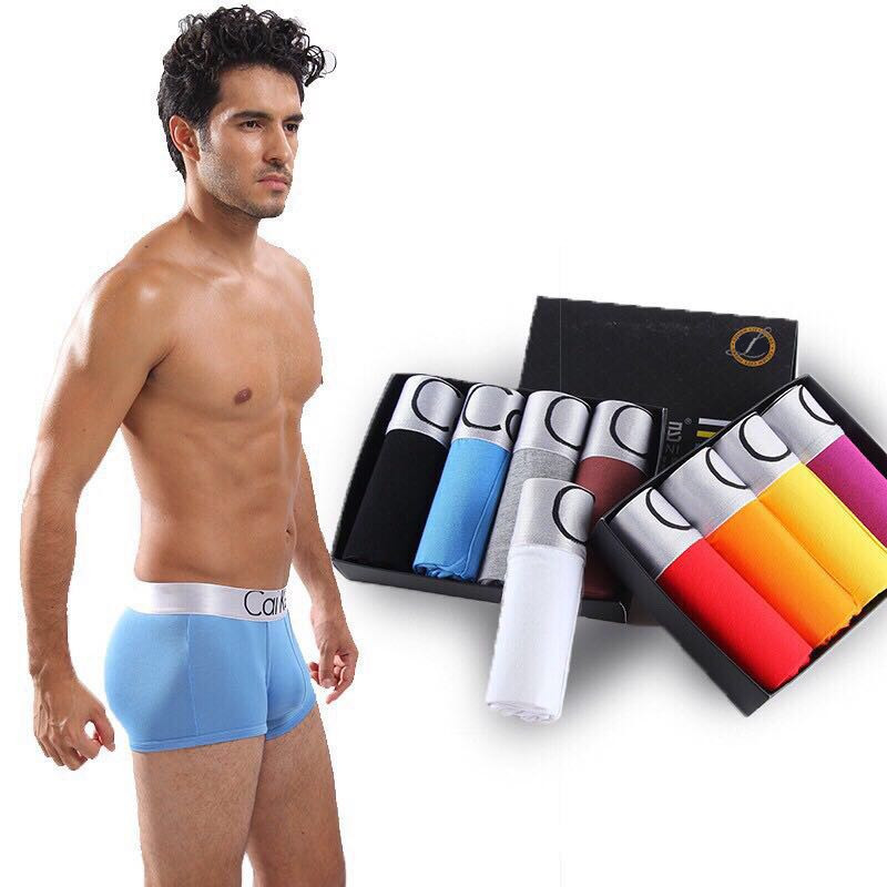 4Pcs/Lot Mens Underwear Boxers - Boxer Brief Pack Cotton recension och pris