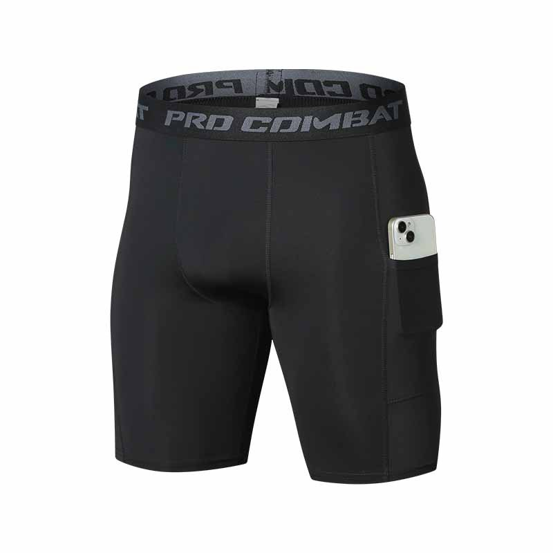 Mens Gym Shorts with Pockets W - Compression Shorts Athletes recension och pris