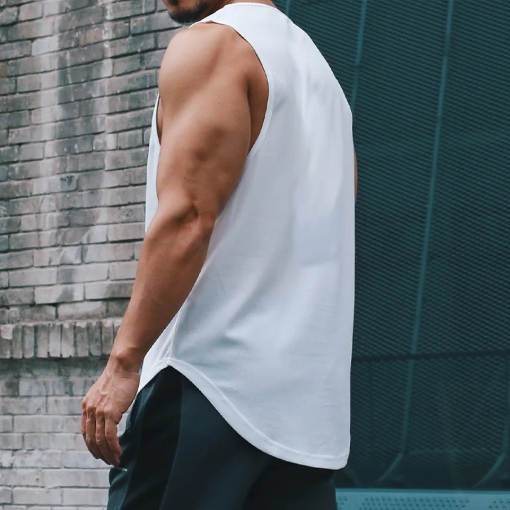 Men's Gym Tank Top Fitness Sle - Sleeveless Undershirt recension och pris