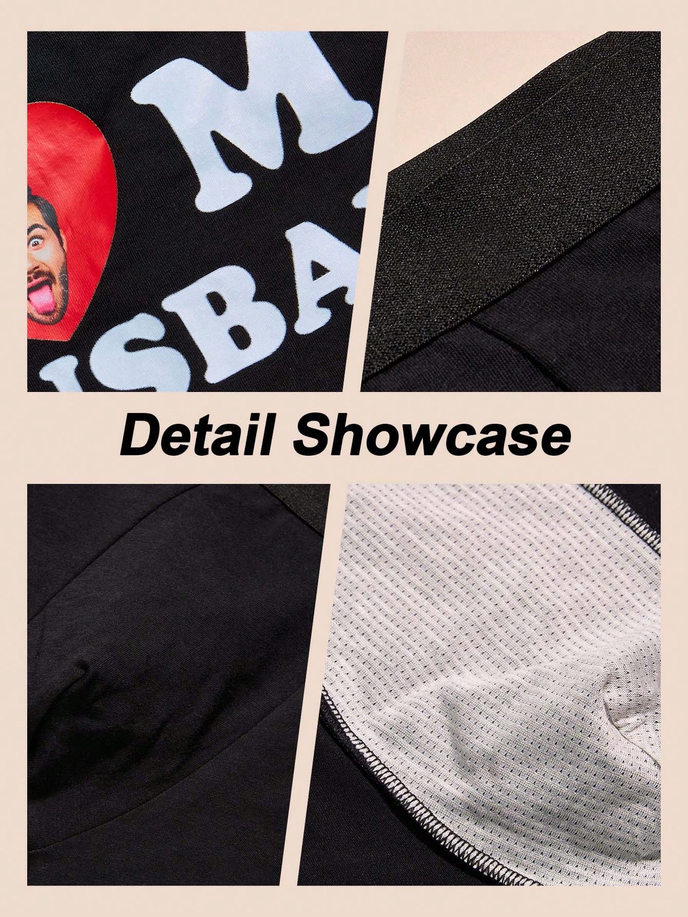 Custom Photo Boxers for Men Pe - Boxer Brief Pack Cotton recension och pris