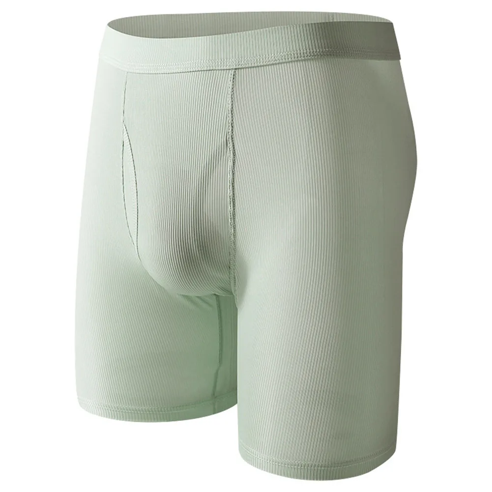 Men Ice Silk Thin Comfortable  - Long Leg Trunk Men recension och pris