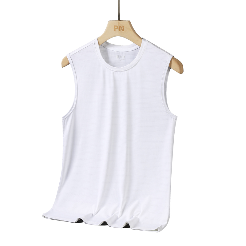 Summer New High-quality Ice Si - Sleeveless Undershirt recension och pris